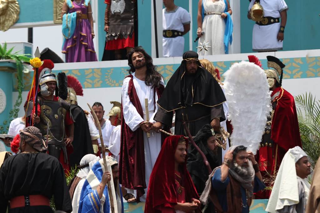 Un millón de personas presencia la 176 representación de la Pasión de Cristo en Iztapalapa