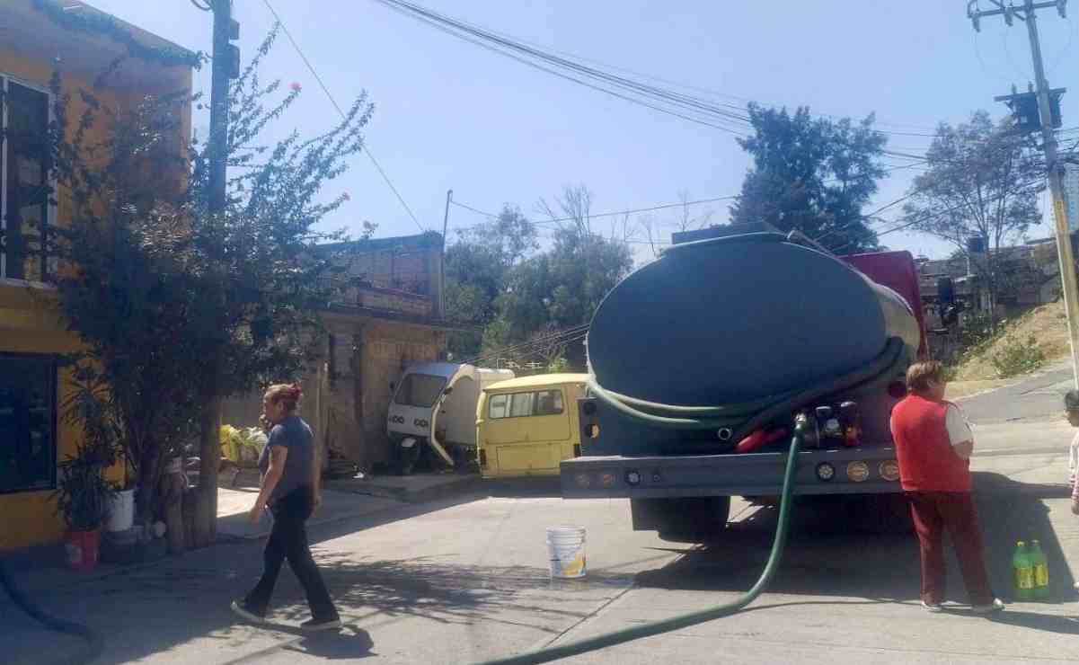 “¡Agua si hay, pero cerraron la válvula!”: Por falta de agua, vecinos de Naucalpan amenazan con tomar cárcamo de Bosque Real
