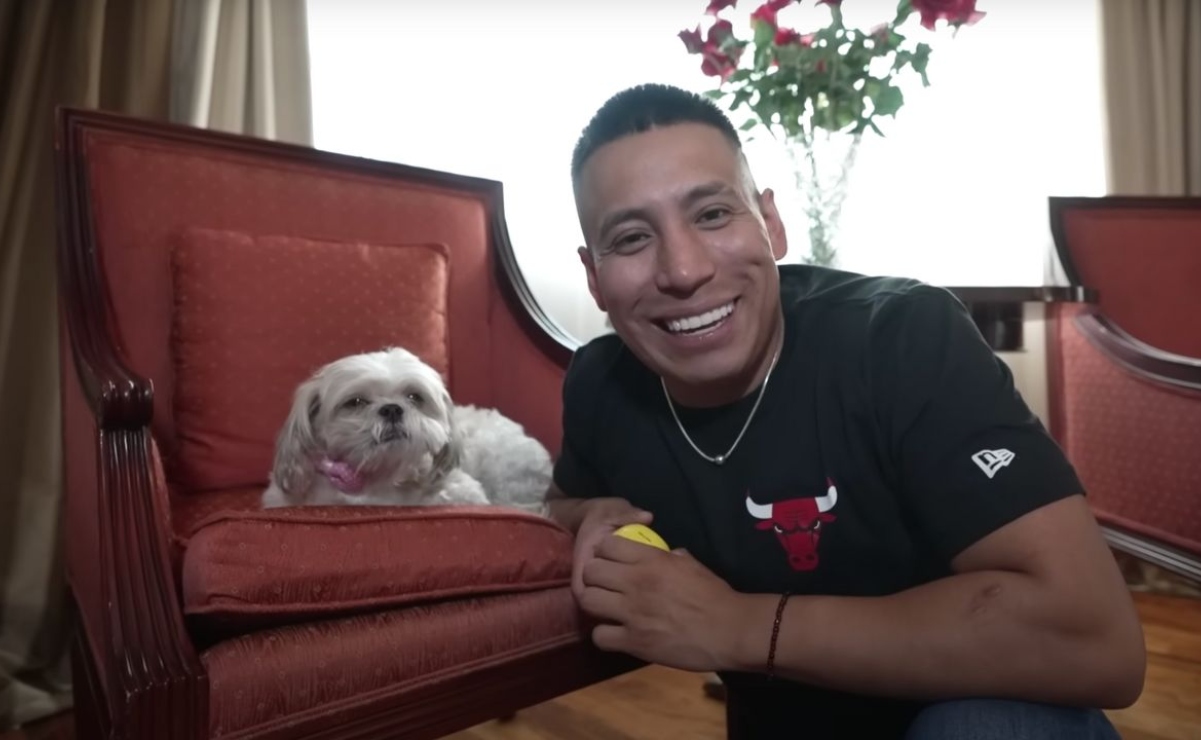El youtuber Yulay presenta al perro más rico de México