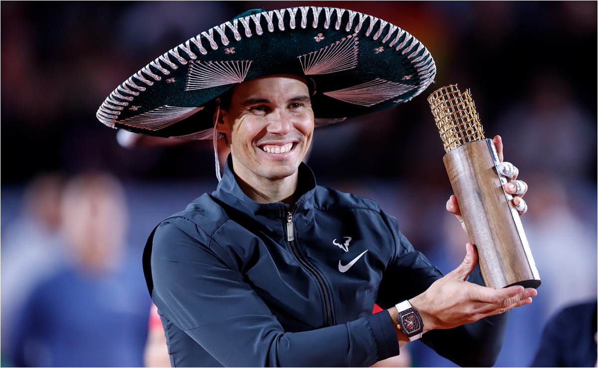 Rafa Nadal se despide de México, pero advierte: "tengo ganas de volver"