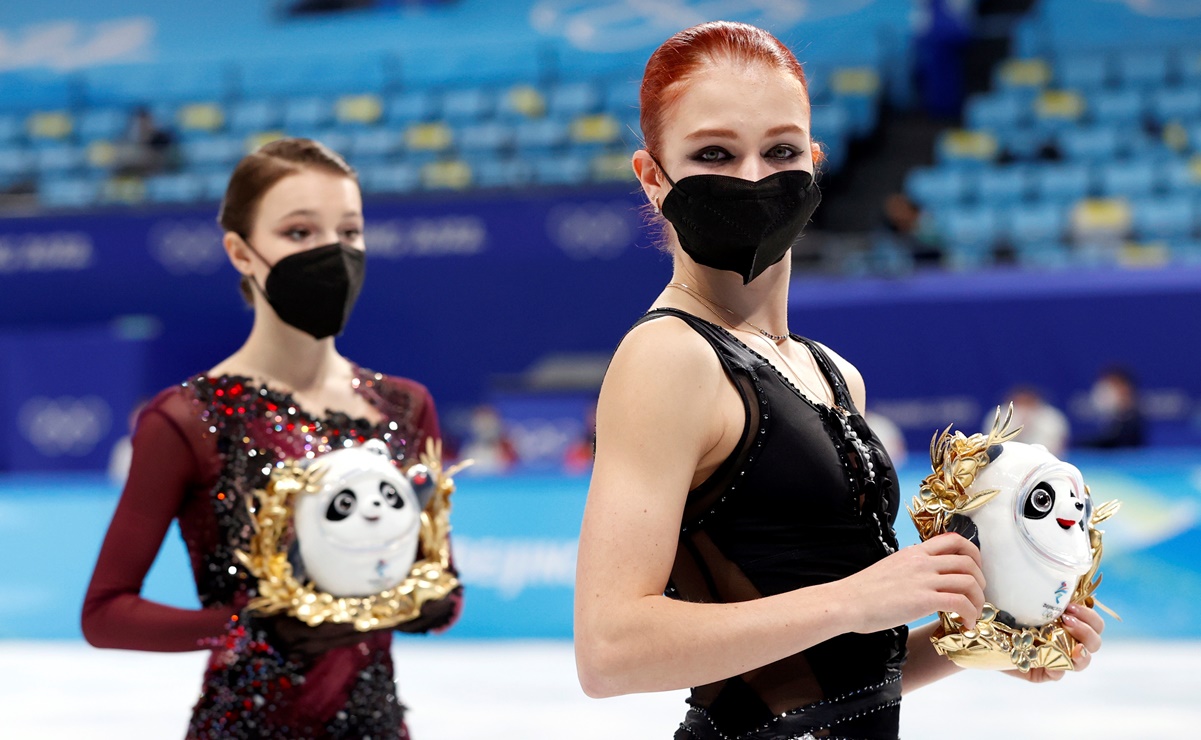 "Odio este deporte", el llanto y rabia de patinadora rusa al no ganar el oro en Beijing 2022