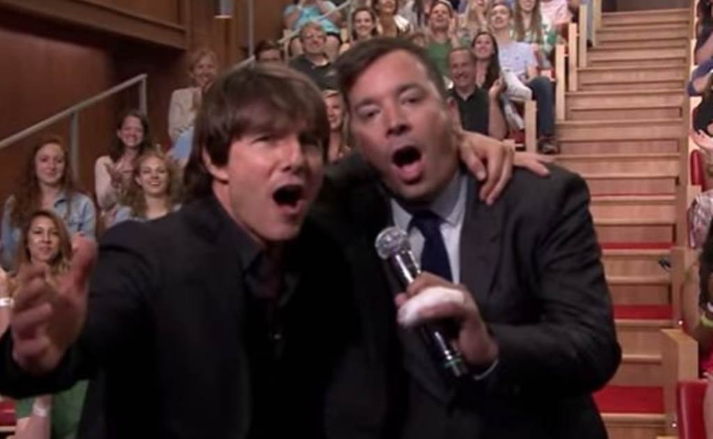 Tom Cruise canta con Jimmy Fallon