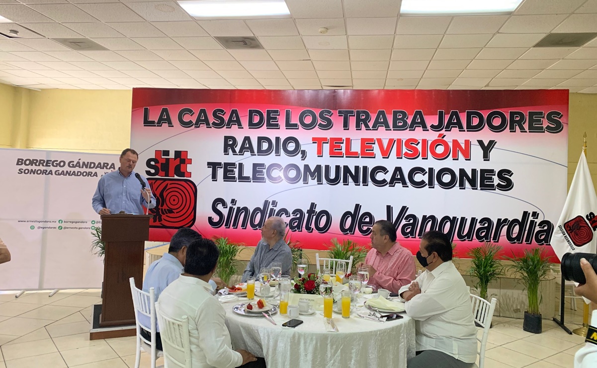 Ernesto Gándara promete no vender la radio y la televisión de Sonora