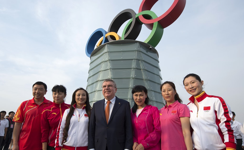 Presidente del COI recorre sedes olímpicas