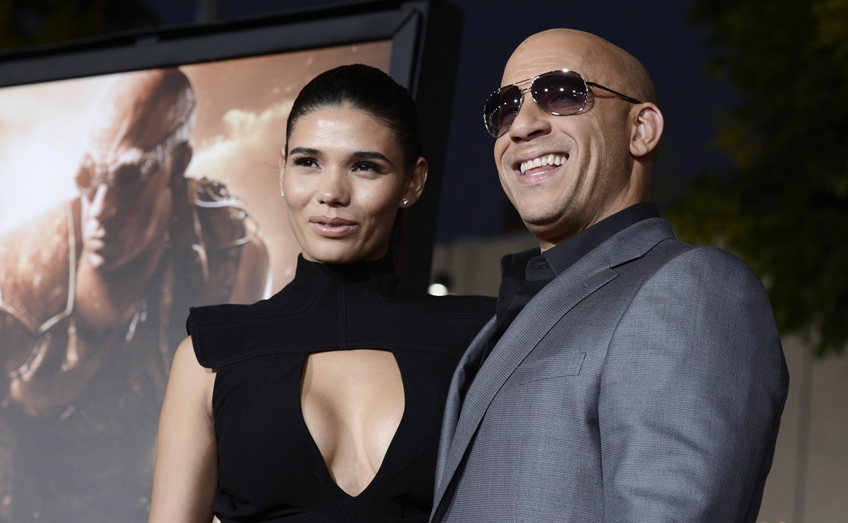 Así formó su bella familia Vin Diesel con su esposa, la modelo mexicana Paloma Jiménez