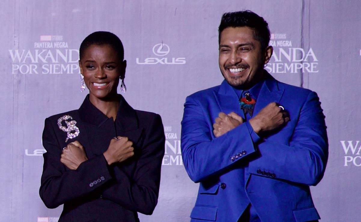 "Es el amor de mi vida": Letitia Wright confesó que Tenoch Huerta es un caballero