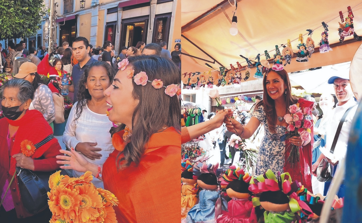 Coinciden dos  aspirantes en fiesta de Dolores