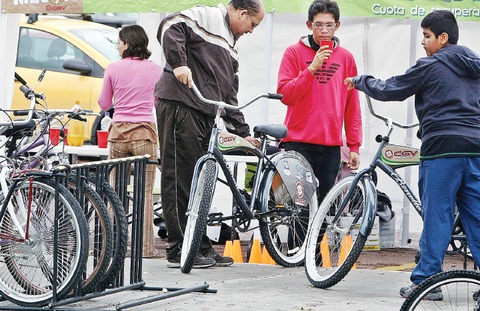 Proyectan instalar módulos de bicicletas en Centro Histórico