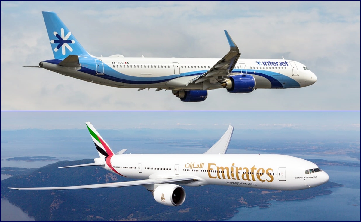Emirates hace alianza con Interjet