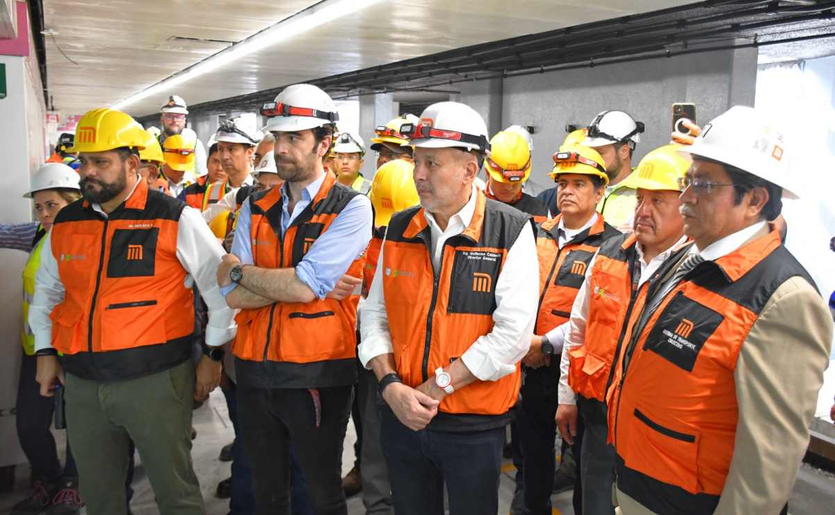 Realizan pruebas con tren chino en el tramo Salto del Agua a Balderas de la Línea 1 del Metro