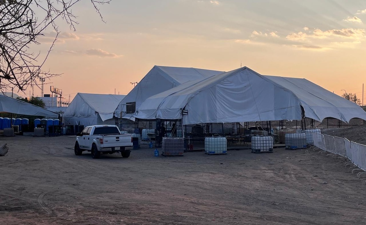 Ante bajo flujo de migrantes, cierran albergue provisional en Ciudad Juárez