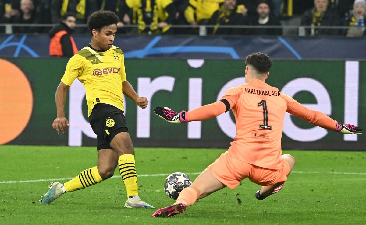 Borussia Dortmund supera por la mínima al Chelsea y toma ventaja en la Champions League