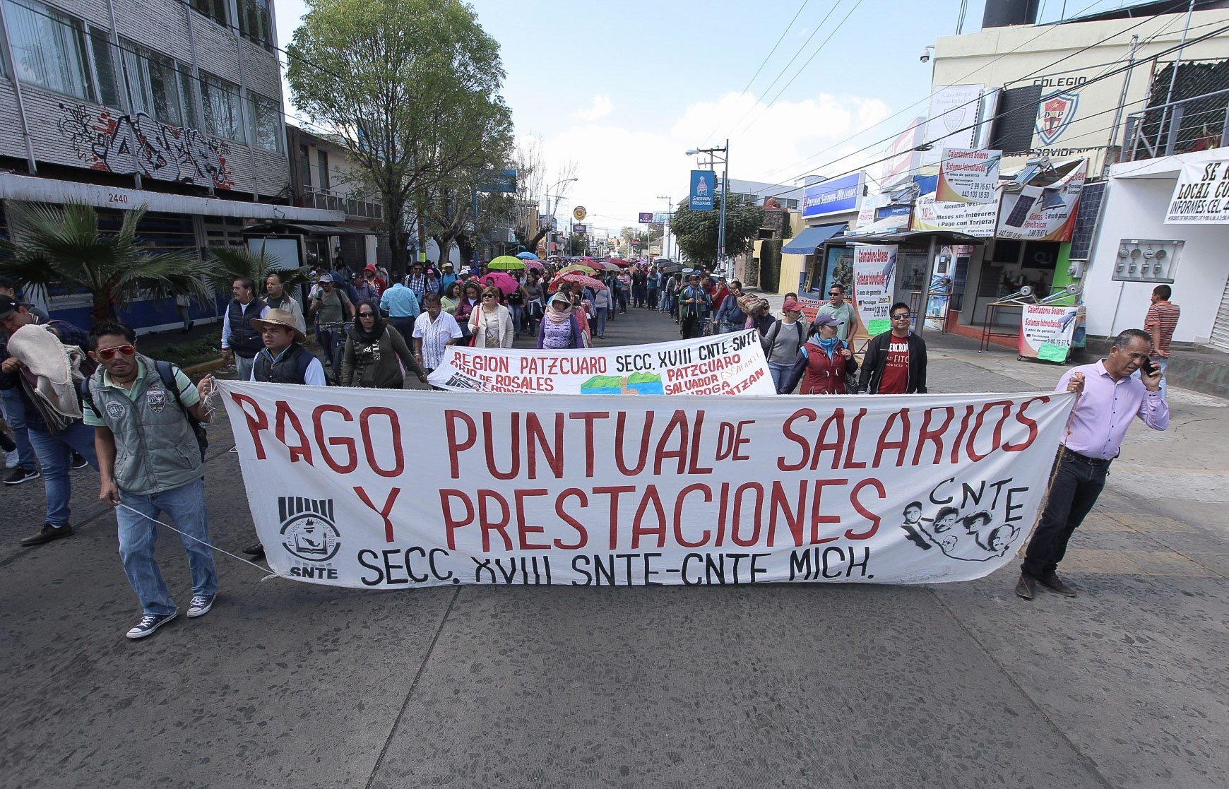 Industria pierde 10 mil mdp por paros de maestros en Michoacán
