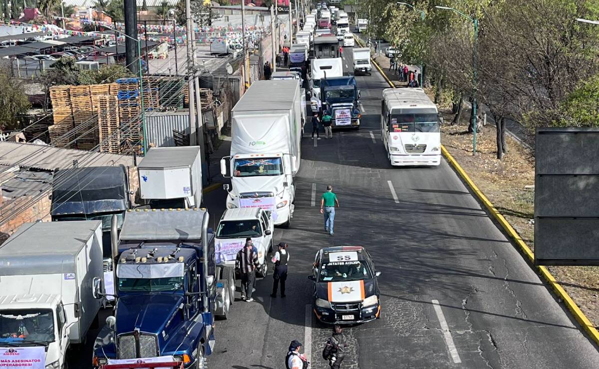 Paro Nacional de Transportistas: Estas son las carreteras afectadas