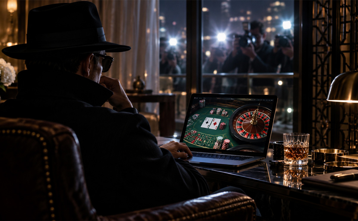 ¿Puede un famoso jugar en un casino online sin ser reconocido?
