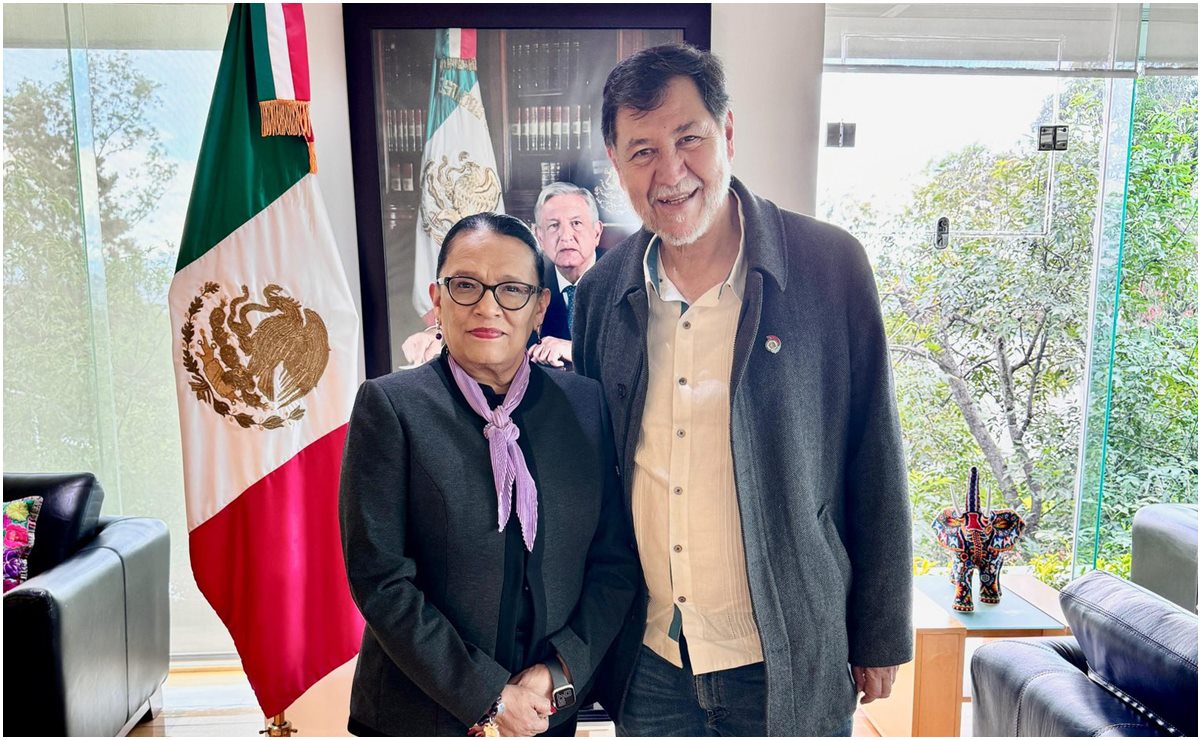 Rosa Icela Rodríguez se reúne con su "amigo" Noroña, tras reclamos por repartición de cargos  