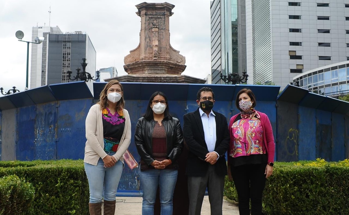 "Una reconciliación con el pasado", la estatua Tlali que sustituirá a la de Colón: Morena CDMX