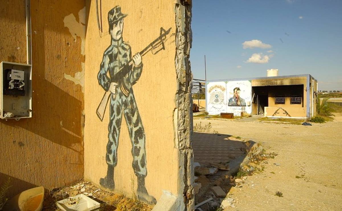 La "ciudad fantasma" olvidada durante la larga y sangrienta guerra de Libia