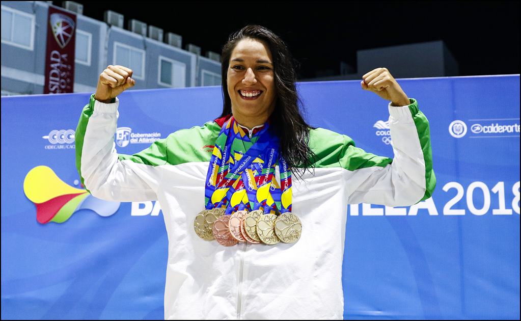 Liliana Ibáñez, nueve medallas de nueve posibles en Barranquilla