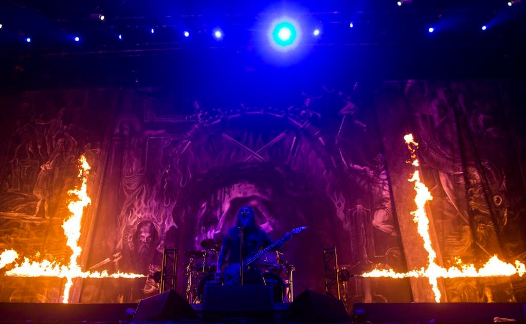 Fuego y metal de Slayer en el Knotfest