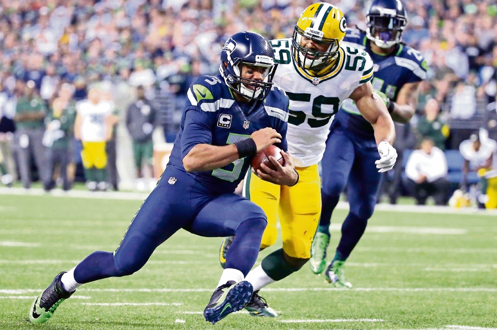 Seahawks, ante su coco Packers