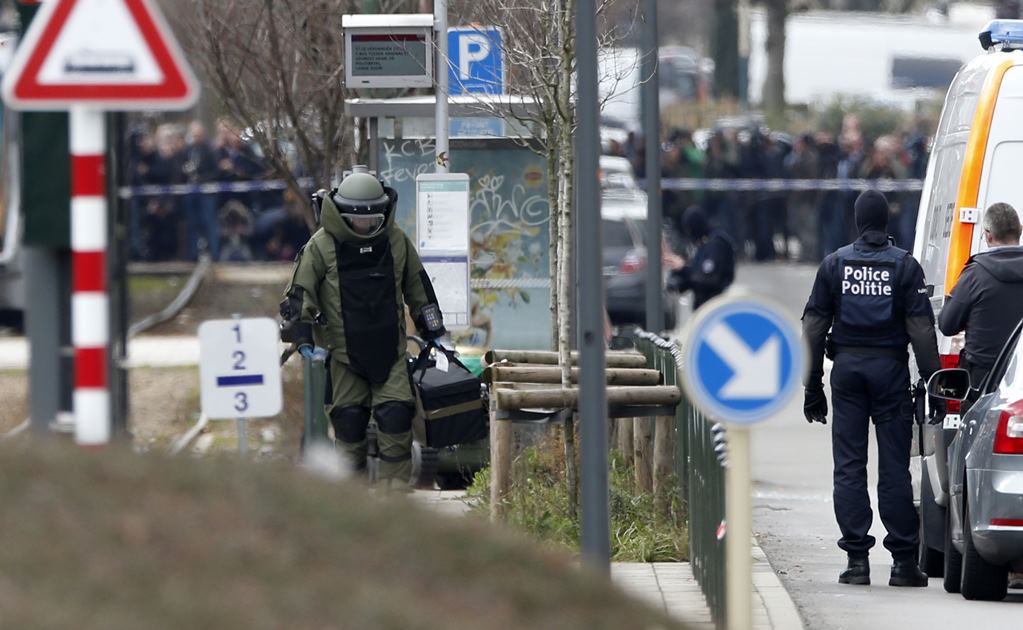 Detienen a sospechoso en operación policial en Bruselas