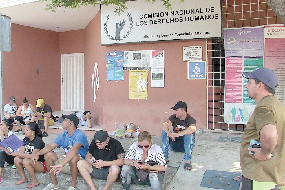 Suspenden atención a migrantes en Tapachula  