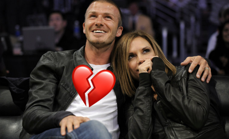 David Beckham y su largo historial de “infidelidades”