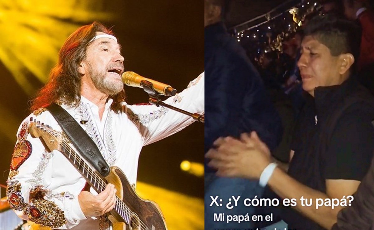 ¡Un verdadero fan! Papá llora en reencuentro de Los Bukis y conmueve a Internet