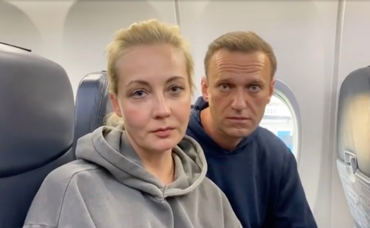 Detienen a Yulia Navalnaya, esposa del líder opositor ruso Alexéi Navalny