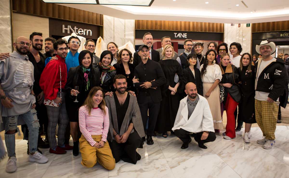 Javier Marín, Ana Elena Mallet y 50 diseñadores, inauguran muestra de moda en Polanco