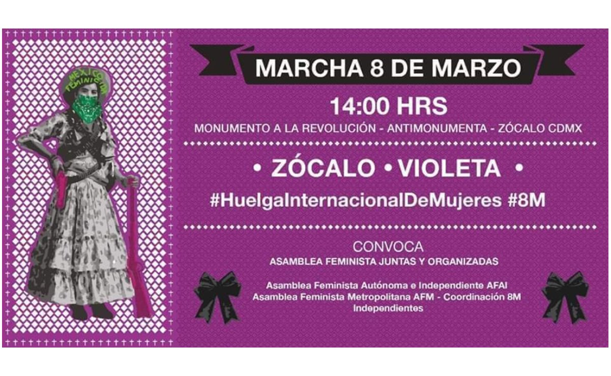 Lo que debes saber sobre la marcha de este 8 de marzo en CDMX