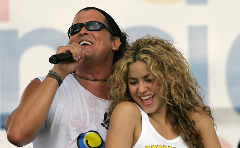 Carlos Vives y Shakira, en los American Music Awards 