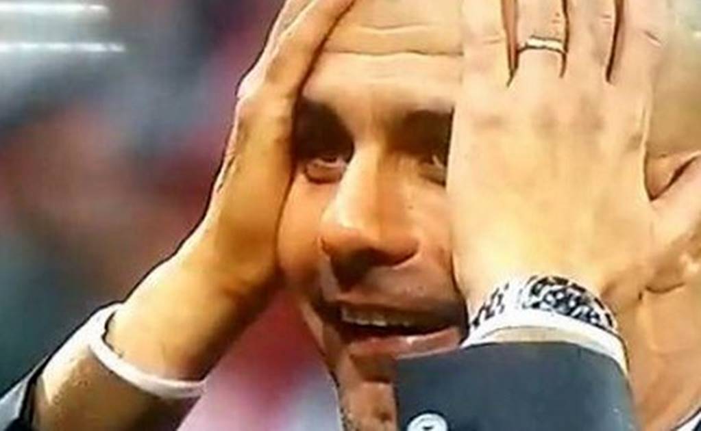 La reacción de 'Pep' tras los cinco goles de Lewandowski