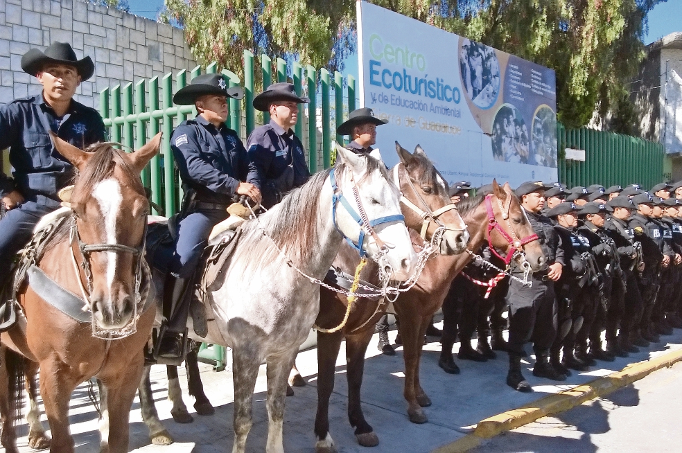 Con Policía Agreste refuerzan seguridad en Sierra de Guadalupe
