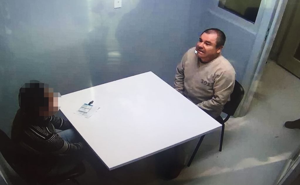 Llega "El Chapo" a Tribunal en Brooklyn para comparecencia