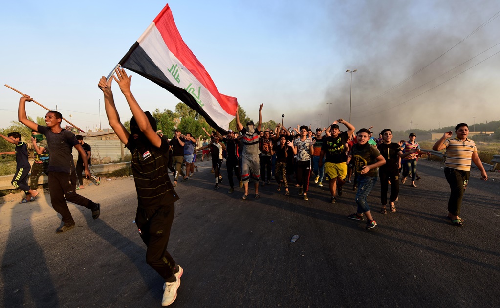 Protestas en Bagdad dejan 20 muertos y más de mil heridos