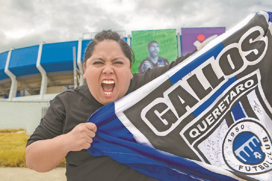 El estadio Corregidora tiene voz de mujer 