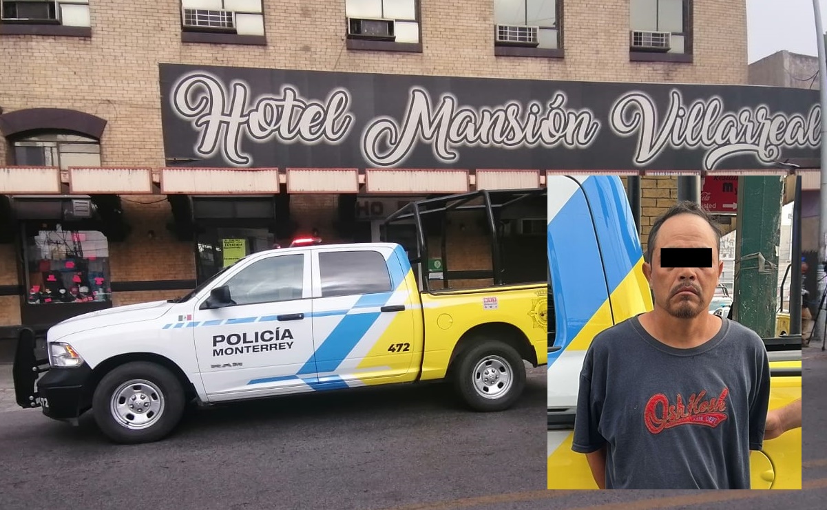 Detienen a hombre que mantenía secuestrada a una joven en hotel de Nuevo León