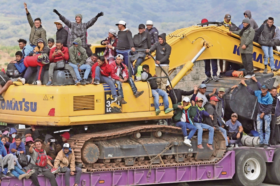 Cubrieron caravana y los ficharon en EU 