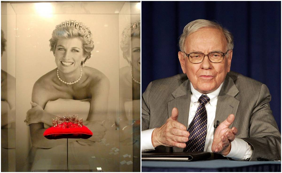 La princesa Diana le confesó a Warren Buffett quién era el hombre más sexy 