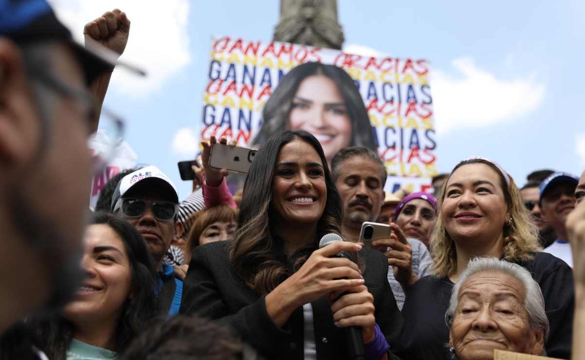 Festeja Alessandra Rojo de la Vega suspensión de reconteo total de votos en la Cuauhtémoc