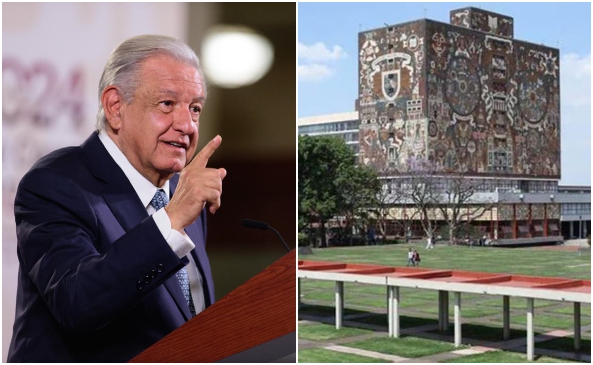 “Me da una pena”: AMLO acusa que la UNAM se ha vuelto refugio de científicos e intelectuales corruptos