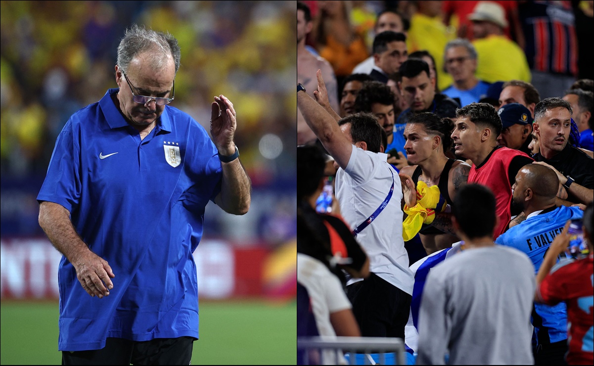 Marcelo Bielsa rompió el silencio por los actos violentos tras el Uruguay vs Colombia