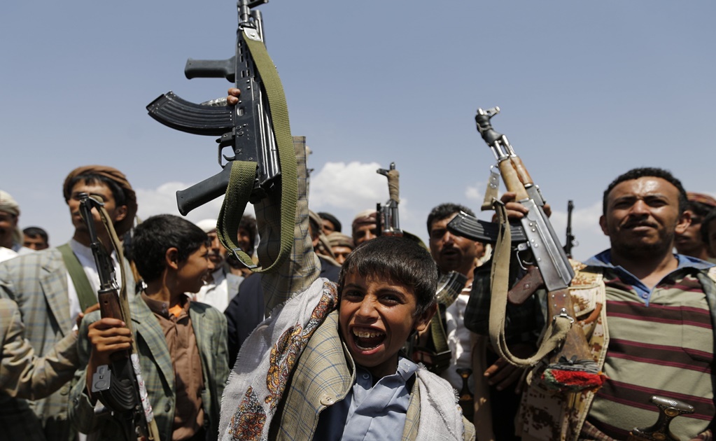 Niños, un tercio de combatientes en Yemen: HRW