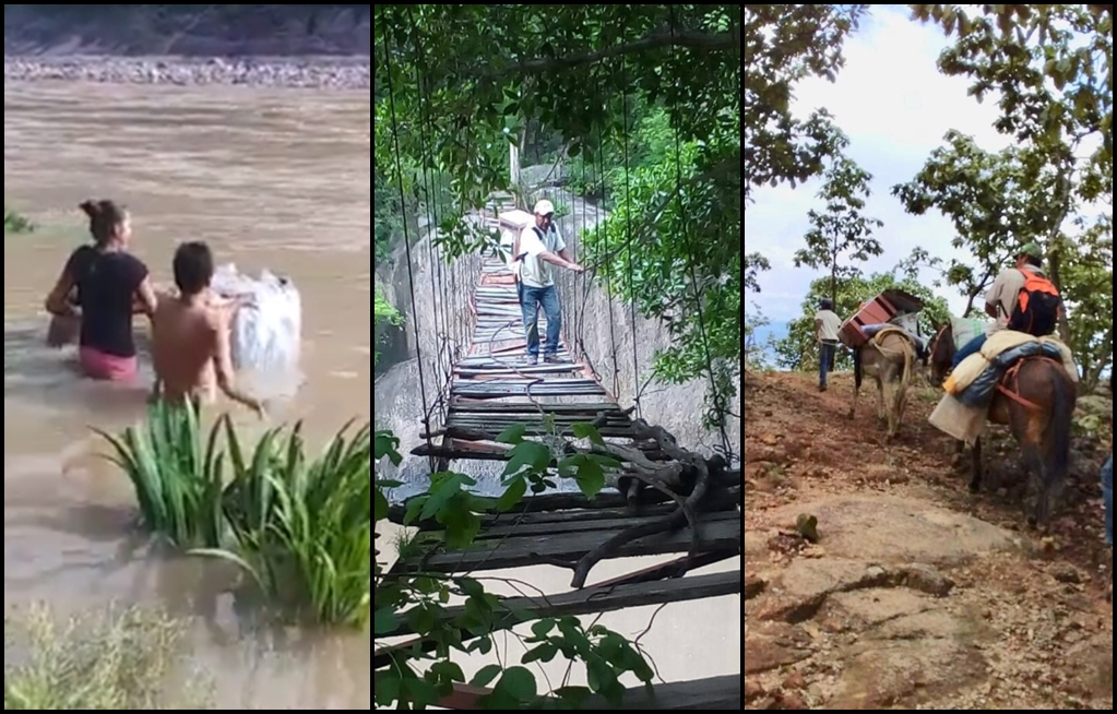 Córdova destaca traslado de boletas por un río; difunde video