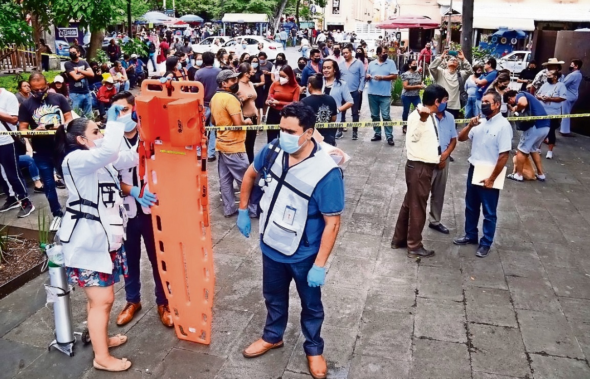 Autoridades piden seriedad en el simulacro