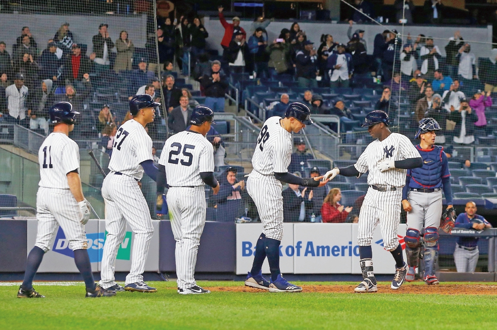 Yankees en erupción