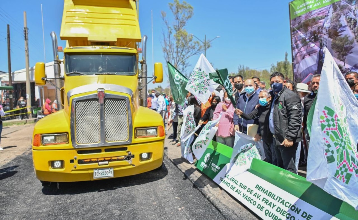 Inicia rehabiltación de avenida Fray Diego de la Magdalena en San Luis Potosí