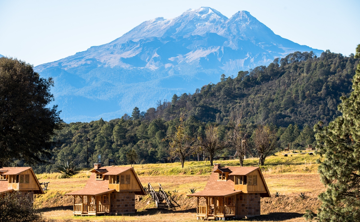 Canto del Bosque: cabañas y caminatas siderales en Tlaxcala